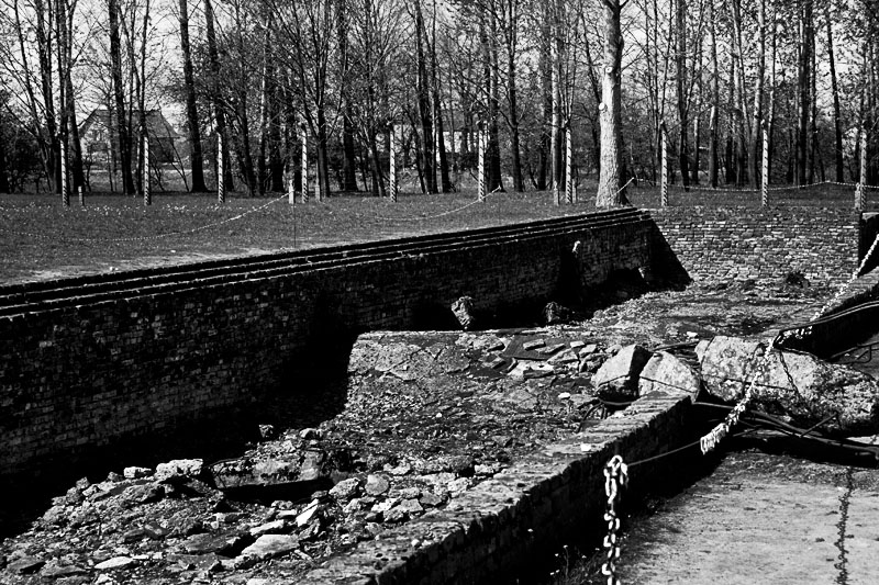 Birkenau - Demolished gas chamber